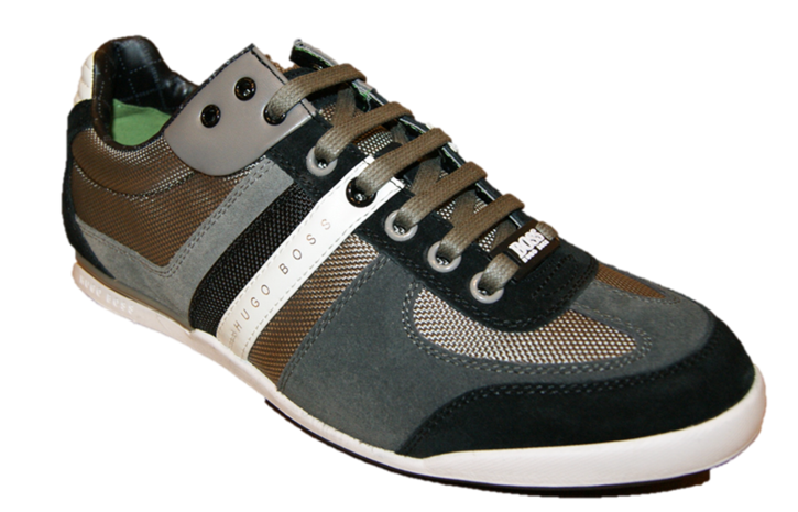 BOSS GREEN SCHUHE AKEEN FARBE MEDIUM GREY 030