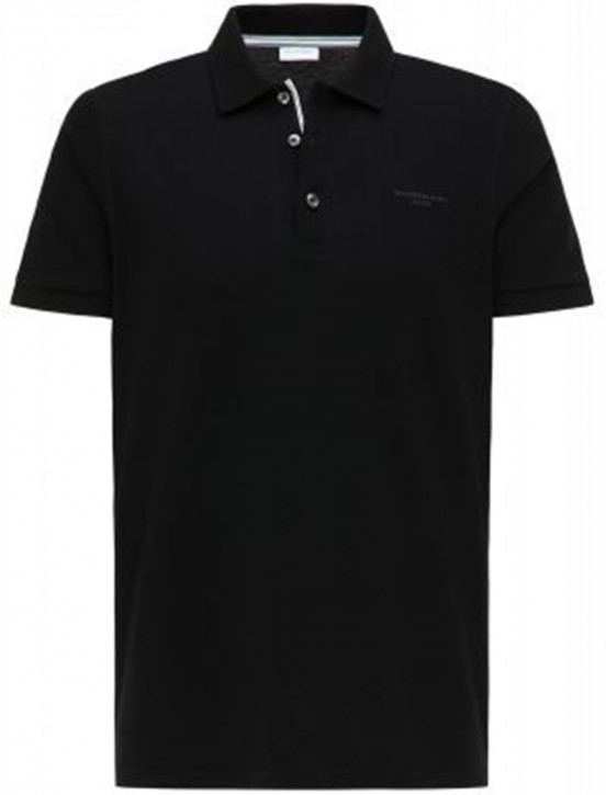 BALDESSARINI Pique-Polo PAUL Regular Fit mit Brustlogo schwarz 9309