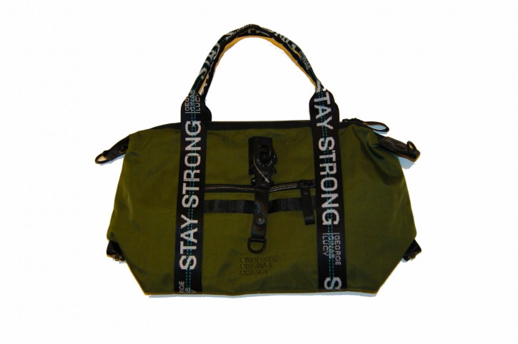 GEORGE GINA & LUCY Schultertasche Freerange Nylon roots olive strong 704