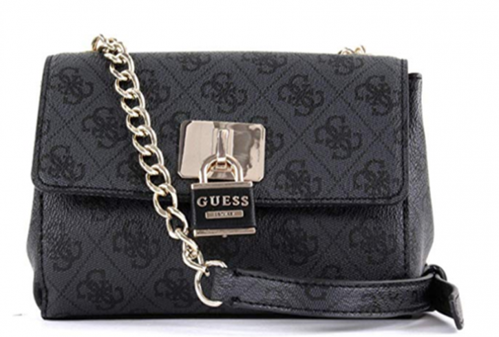 GUESS Downtown Cool Mini XBody mit all over Guess print Farbe coal