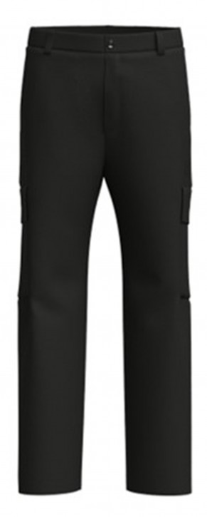 Hugo Regular-Fit Cargohose Grady244 aus Baumwoll-Cord schwarz 001