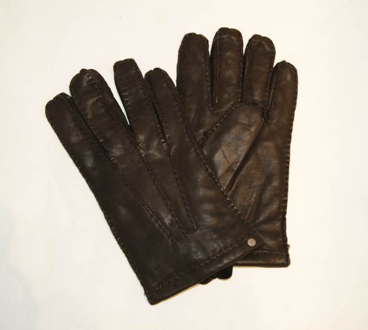 BOSS BLACK HANDSCHUHE KANTOS FARBE DUNKELBRAU 201