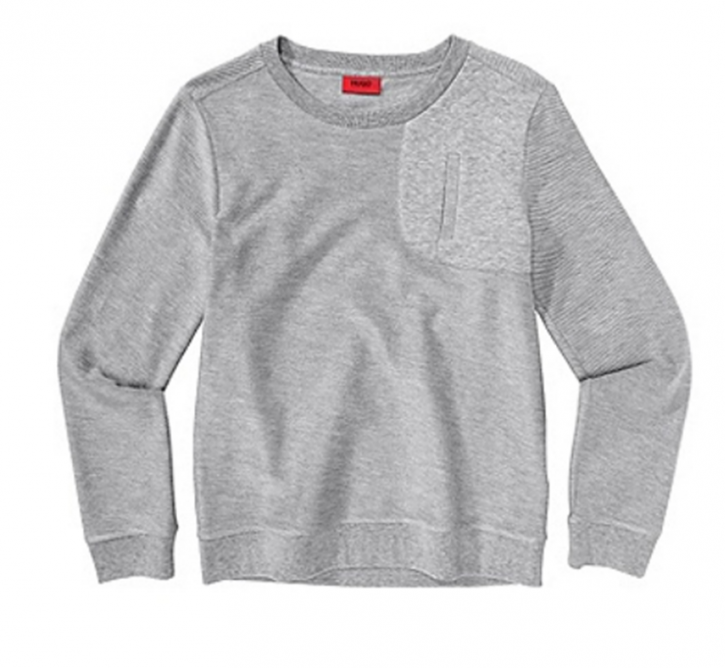 HUGO PULLOVER DALDROP FARBE GRAU 061 S