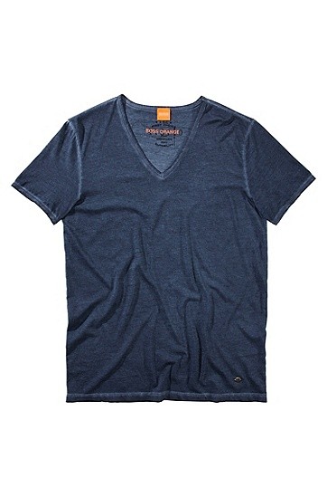 BOSS ORANGE T-SHIRT TOULOUSE FARBE 402 DUNKELBLAU