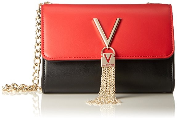 VALENTINO Handbags by Mario Valentino DIVINA Bi Farbe schwarz-rot