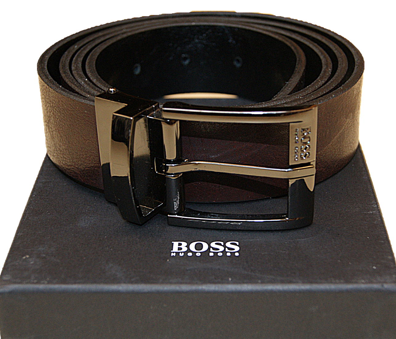 Hugo Boss Gürtel zum OMBIO selberkürzen Farbe schwarz 001-50228928-002