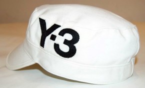 Y3 CAP MILITARY FARBE WEISS GR M